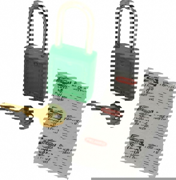 Lockout Padlock: Keyed Different, Key Re